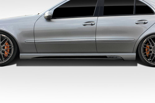 2003-2009 Mercedes E Class W211 4DR Duraflex W-1 Side Skirt Rocker Panels 2 Piece