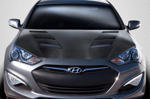 2013-2016 Hyundai Genesis Coupe 2DR Carbon Creations DriTech AM-S Hood 1 Piece