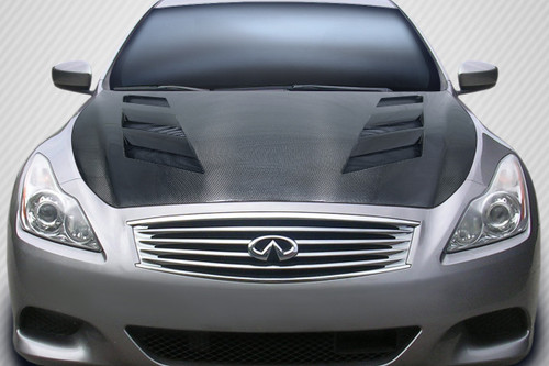 2008-2015 Infiniti G Coupe G37 Q60 Carbon Creations DriTech AM-S Hood 1 Piece
