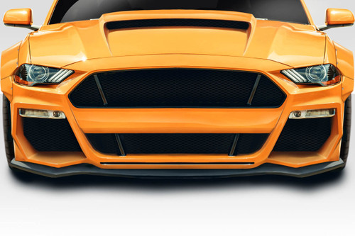 2018-2020 Ford Mustang Duraflex Grid Front Lip Under Spoiler 1 Piece
