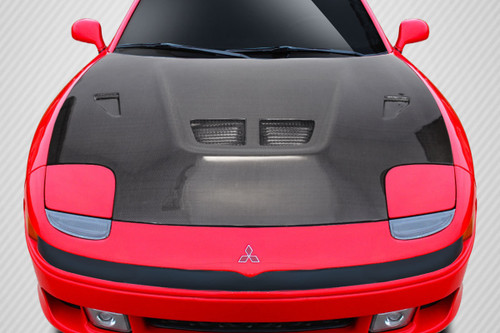 1991-1993 Mitsubishi 3000GT Carbon Creations Evo Hood 1 Piece