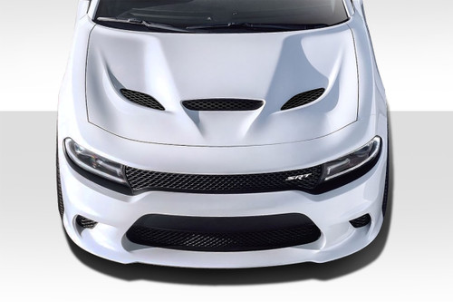 2015-2021 Dodge Charger Duraflex Hellcat Look Hood 1 Piece