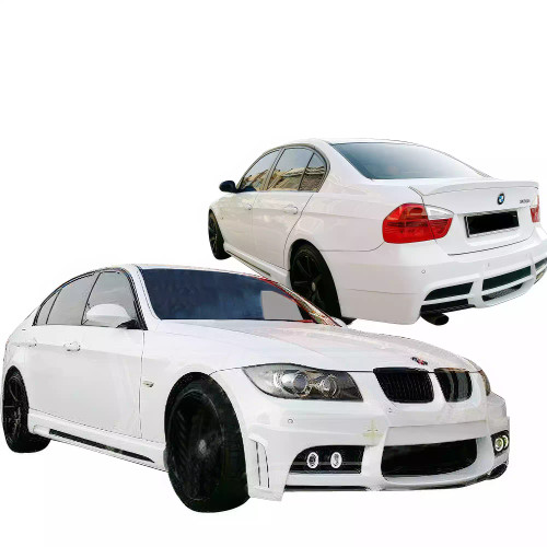 ModeloDrive FRP WAL BISO Body Kit 4pc > BMW 3-Series E90 2007-2010> 4dr - image 1