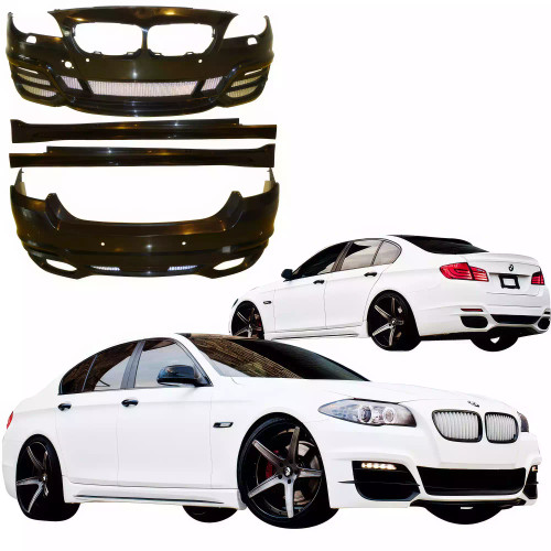 ModeloDrive FRP WAL Body Kit 4pc > BMW 5-Series F10 2011-2016 > 4dr - image 1