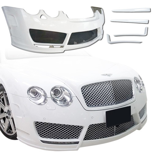 ModeloDrive FRP MANS Front Bumper > Bentley Continental Flying Spur 2006-2012 > Sedan - image 1