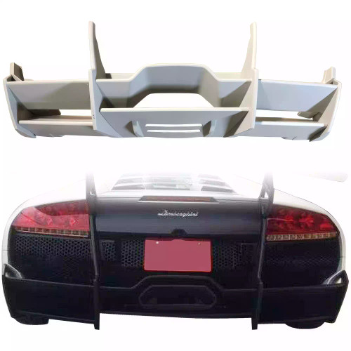 ModeloDrive FRP LP670-SV Rear Bumper > Lamborghini Murcielago 2004-2011 - image 1