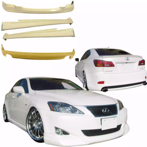 ModeloDrive FRP ING Body Kit 4pc > Lexus IS250 2006-2013 > 4-Door Sedan - image 1