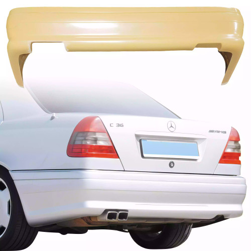 ModeloDrive FRP AMGe Rear Bumper > Mercedes-Benz C-Class W202 1994-2000 - image 1