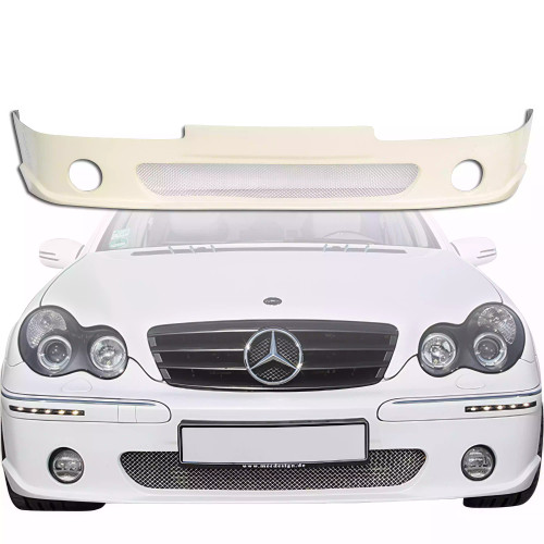 ModeloDrive FRP CARL C-R Front Bumper > Mercedes-Benz C-Class W203 2001-2007 > 4-Door Sedan - image 1