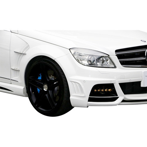 ModeloDrive FRP WAL BISO Fenders (front) > Mercedes-Benz C-Class W204 2008-2011 - image 1