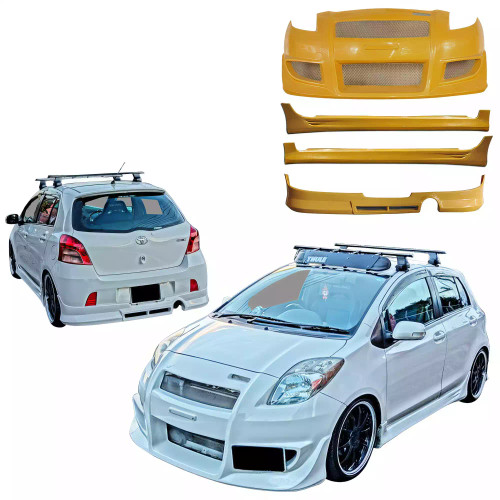 ModeloDrive FRP CON Body Kit > Toyota Yaris 2007-2011 > 3/5dr Hatchback - image 1