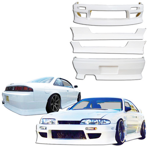 ModeloDrive FRP DMA t3 Body Kit > Nissan 240SX S14 1995-1996 - image 1