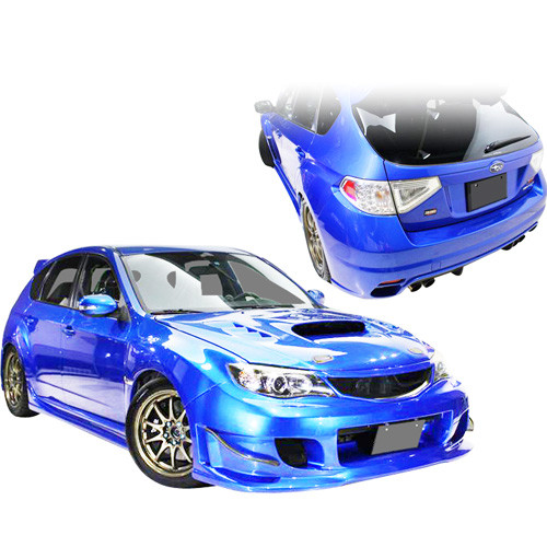 ModeloDrive FRP ING Body Kit 4pc > Subaru WRX STi GRB 2008-2011 - image 1