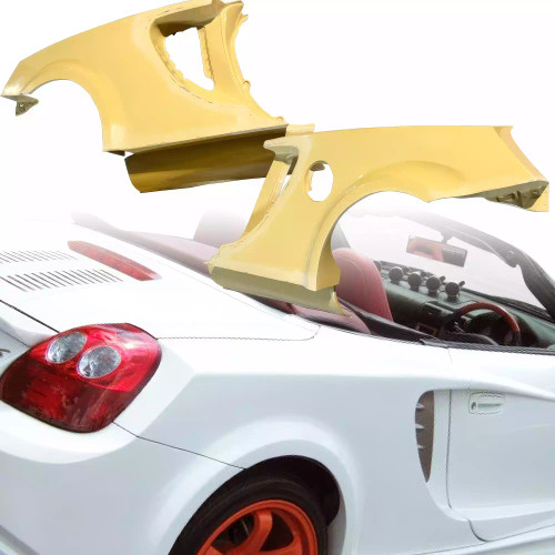 ModeloDrive FRP WI Wide Body Fenders (Rear) > Toyota MRS MR2 Spyder 2000-2005 - image 1