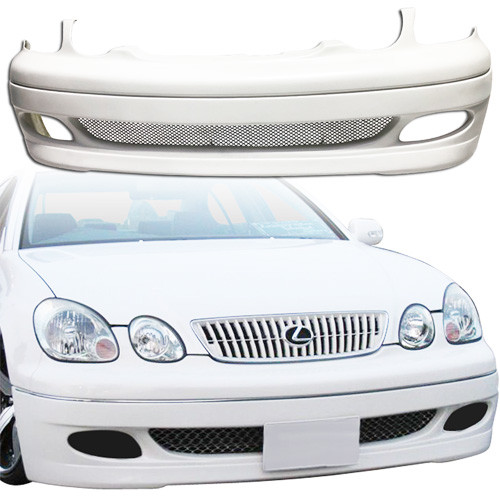 ModeloDrive FRP JUNT Front Bumper > Lexus GS300 1998-2005 - image 1