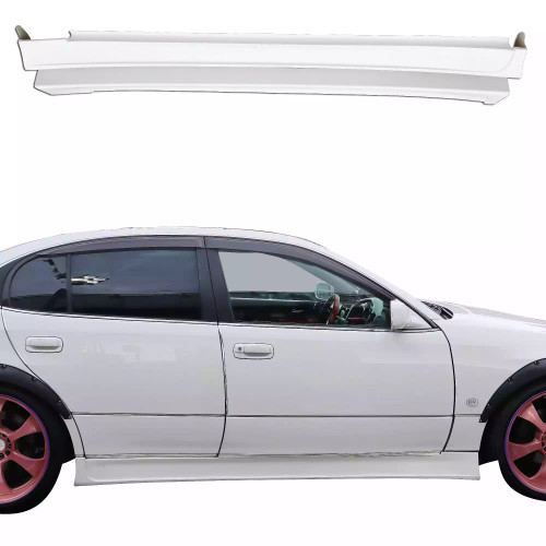 ModeloDrive FRP KAZA Side Skirts > Lexus GS300 1998-2005 - image 1