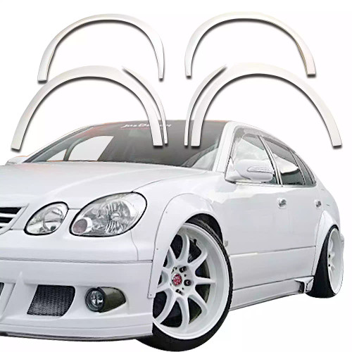 ModeloDrive FRP NST Wide Body 90mm Fender Flare Set 6pc > Lexus GS300 1998-2005 - image 1