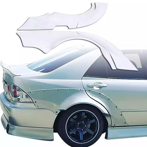 ModeloDrive FRP MSV Wide Body 65mm Fender Flares (rear) 6pc > Lexus IS300 2000-2005> 4dr - image 1