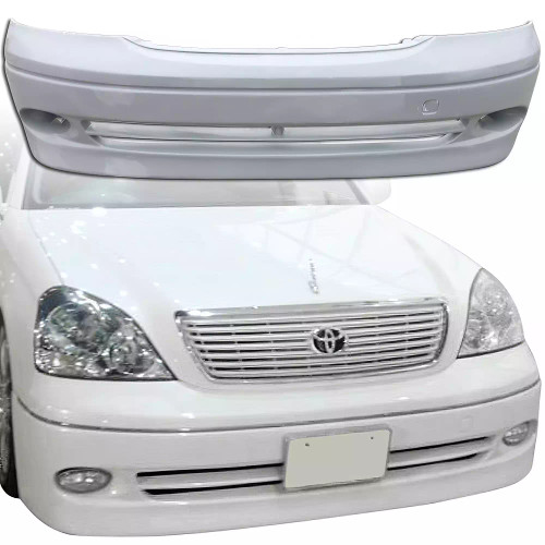 ModeloDrive FRP VIP Front Bumper > Lexus LS430 UCF30 2001-2003 - image 1