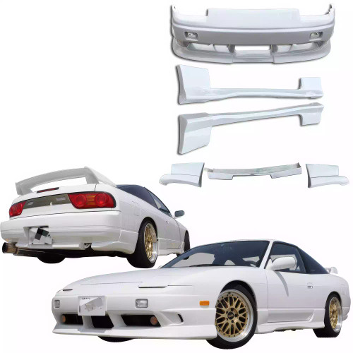 ModeloDrive FRP Type-X Body Kit 6pc > Nissan 240SX 1989-1994 > 3dr Hatch - image 1