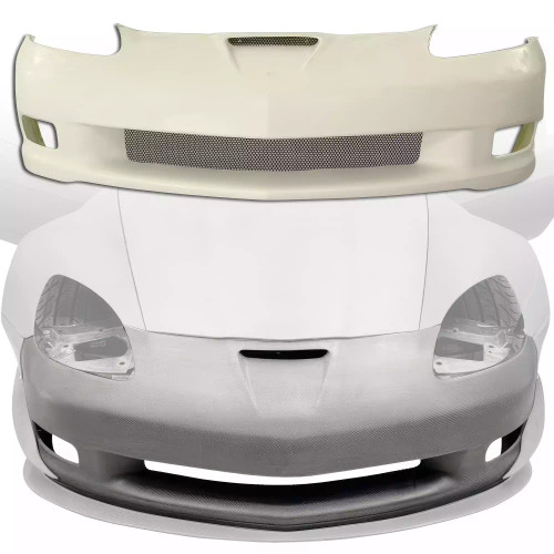 ModeloDrive FRP OER GT3 Front Bumper > Chevrolet Corvette C6 2005-2013 - image 1