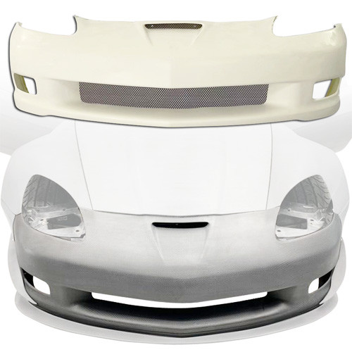 ModeloDrive FRP OER GT3 Front Bumper > Chevrolet Corvette C6 2005-2013 - image 1