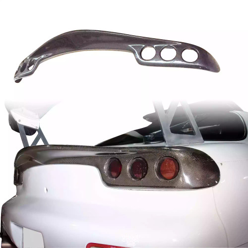 ModeloDrive Carbon Fiber RAME 6-Hole Duckbill Spoiler Wing > Mazda RX-7 (FD3S) 1993-1997 - image 1