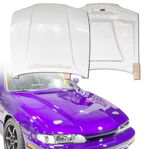 ModeloDrive FRP ORI v2 Hood > Nissan 240SX S14 (Zenki) 1995-1996 - image 1