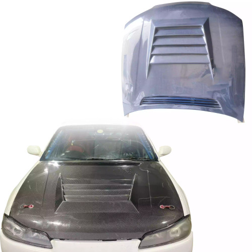 ModeloDrive Carbon Fiber DMA D1 Hood > Nissan Silvia S15 1999-2002 - image 1