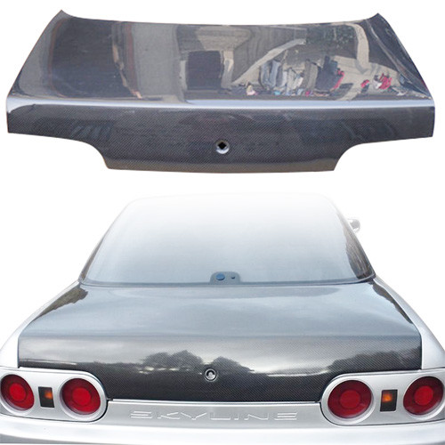 ModeloDrive Carbon Fiber OER Trunk > Nissan Skyline R32 GTR GTS 1990-1994 > 2dr Coupe