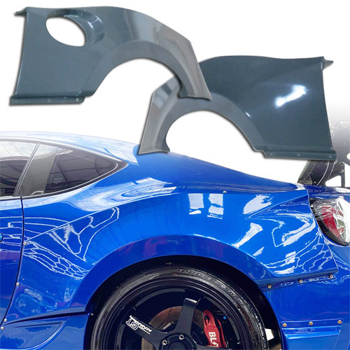 ModeloDrive FRP BLIT Wide Body 60mm Fender Flares (rear) > Subaru BRZ 2013-2020 - image 1