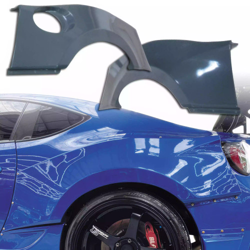 ModeloDrive FRP BLIT Wide Body 60mm Fender Flares (rear) > Subaru BRZ 2013-2020 - image 1