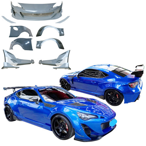 ModeloDrive FRP BLIT Wide Body Kit 11pc > Subaru BRZ 2013-2020 - image 1