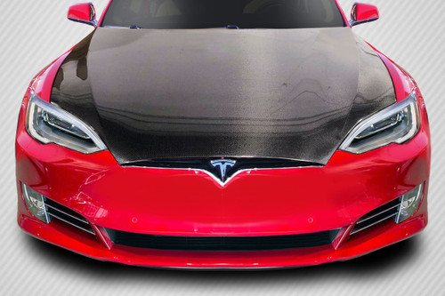 2016.5-2023 Tesla Model S Carbon Creations DriTech OEM Look Hood 1 Piece