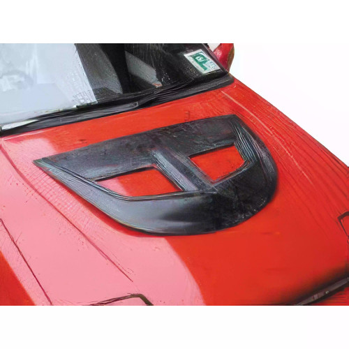 _ VSaero FRP EVO6 Hood Scoop > - - image 1