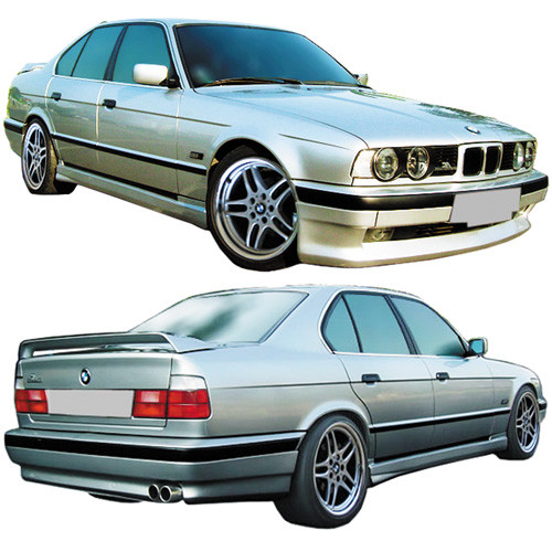 VSaero FRP ASCH Body Kit 4pc > BMW 7-Series E32 735i 1988-1994