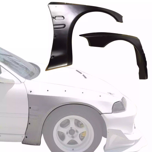 VSaero FRP TKYO Wide Body Fender Flares (front) 40mm > Honda Civic EG 1992-1995 > 3dr Hatchback - image 1