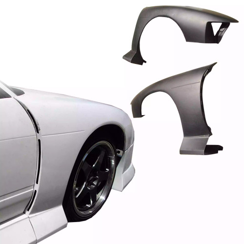 VSaero FRP BSPO Blister Wide Body 50mm Fenders (front) > Nissan 240SX 1989-1994 > 2/3dr - image 1