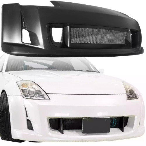 VSaero FRP AMU Front Bumper > Nissan 350Z Z33 2003-2008 - image 1