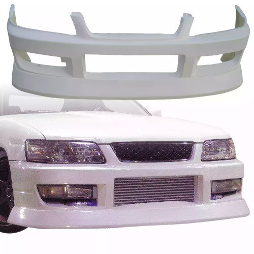 VSaero FRP FKON Front Bumper (late club-s) > Nissan Laurel C35 1998-2002 - image 1