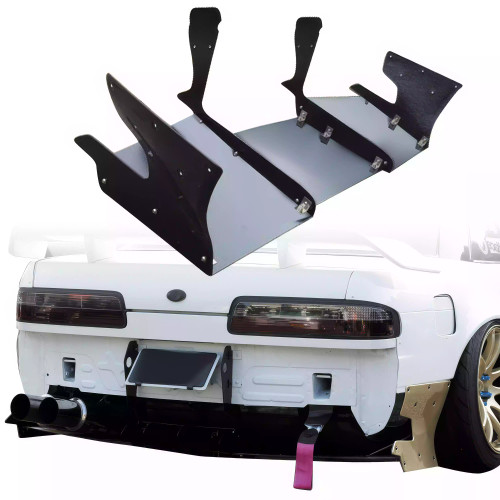 VSaero Plastic TKYO v2 Diffuser > Nissan Silvia S13 1989-1994 > 2dr Coupe - image 1