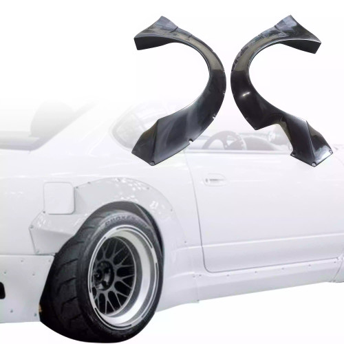 VSaero FRP TKYO Wide Body 80mm Fender Flares (rear) > Nissan Silvia S15 1999-2002 - image 1