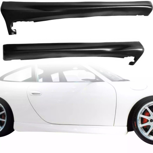 VSaero FRP GT3 Side Skirts > Porsche 911 996 1999-2004 - image 1