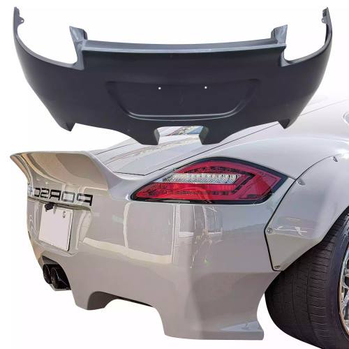 VSaero FRP TKYO v2 Wide Body Rear Bumper > Porsche Cayman 987 2006-2008 - image 1