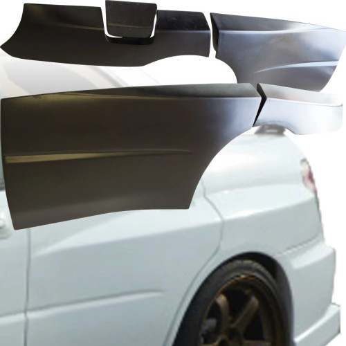 VSaero FRP LSPO WRC Wide Body XL 50mm Fenders (rear) 5pc > Subaru Impreza WRX 2002-2007 > 4dr VSaero FRP LSPO WRC Wide Body XL 50mm Fenders (rear) 5pc > Subaru Impreza WRX 2002-2007 > 4dr