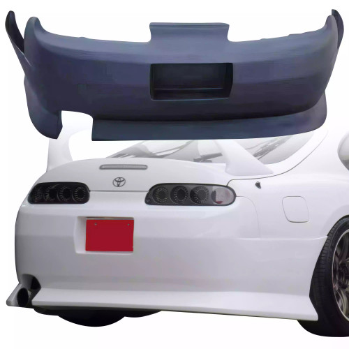 VSaero FRP BSPO Rear Bumper > Toyota Supra JZA80 1993-1998 - image 1