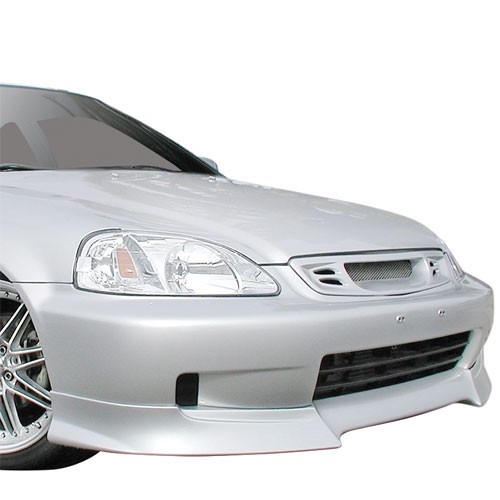 VSaero Urethane TSUN T1 Front Lip Valance > Honda Civic 1999-2000 > 2/3/4-Door