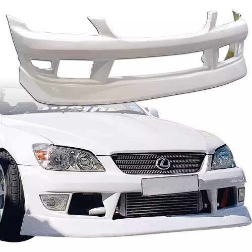 ModeloDrive FRP BSPO Front Bumper > Lexus IS300 2000-2005> 4/5dr - image 1