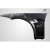 2008-2013 BMW M3 E92 2DR Coupe GTR Front Fenders - 2 Piece - image 7
