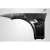 2008-2013 BMW M3 E92 2DR Coupe GTR Front Fenders - 2 Piece - image 12